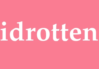 Synonym idrotten
