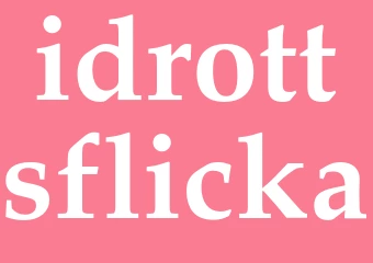 Synonym idrottsflicka
