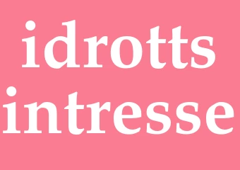 Synonym idrottsintresse