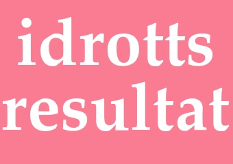 Synonym idrottsresultat