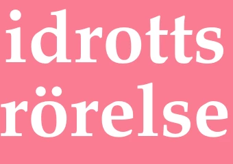 Synonym idrottsrörelse