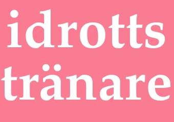 Synonym idrottstränare