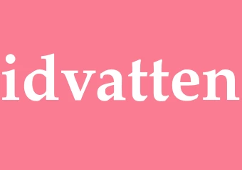 Synonym idvatten
