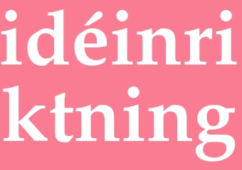 Synonym idéinriktning