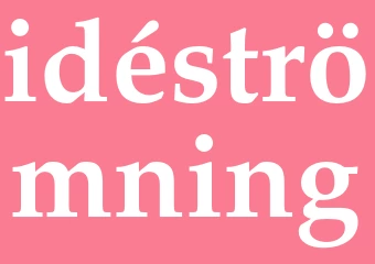 Synonym idéströmning