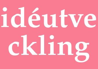 Synonym idéutveckling