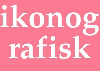 Synonym ikonografisk
