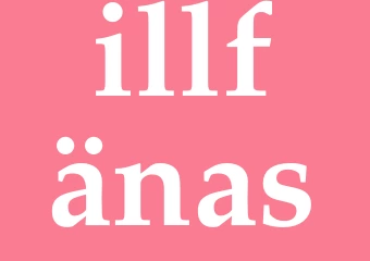 Synonym illfänas