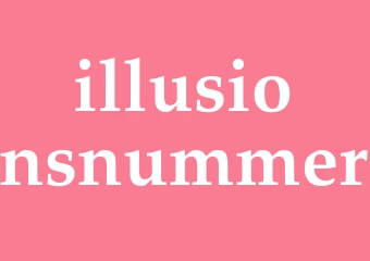 Synonym illusionsnummer