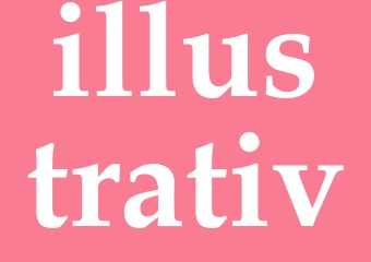 Synonym illustrativ