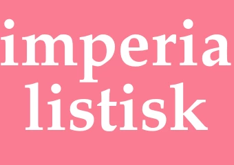 Synonym imperialistisk