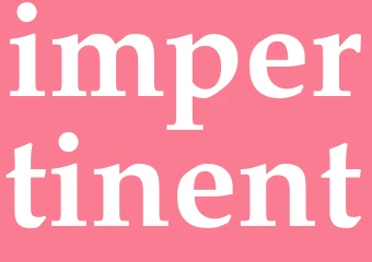 Synonym impertinent