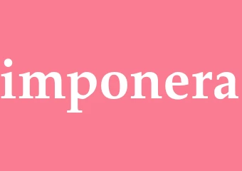 Synonym imponera