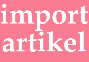 Synonym importartikel