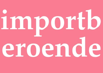 Synonym importberoende