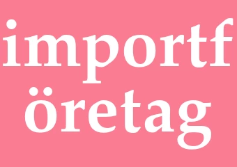 Synonym importföretag