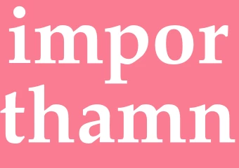 Synonym importhamn