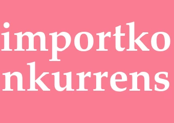 Synonym importkonkurrens