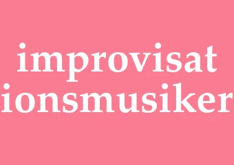Synonym improvisationsmusiker