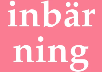 Synonym inbärning