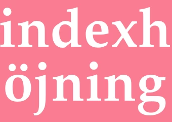 Synonym indexhöjning