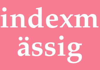 Synonym indexmässig