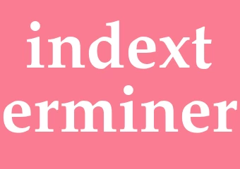 Synonym indexterminer