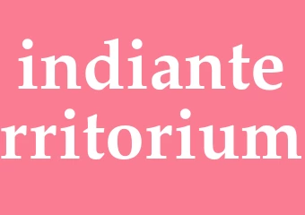 Synonym indianterritorium