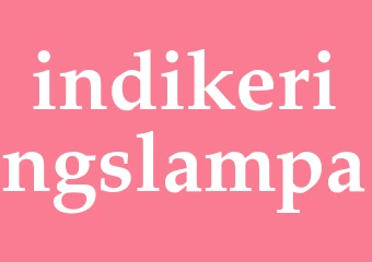 Synonym indikeringslampa