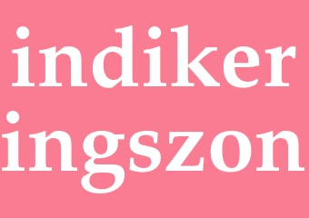 Synonym indikeringszon