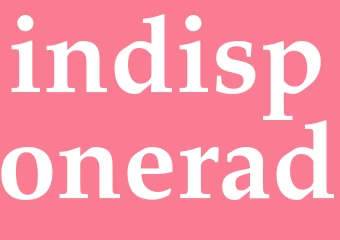 Synonym indisponerad