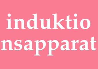 Synonym induktionsapparat