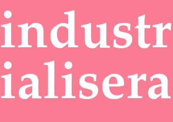 Synonym industrialisera