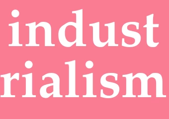 Synonym industrialism