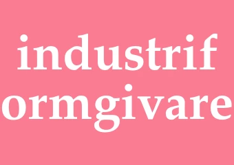 Synonym industriformgivare