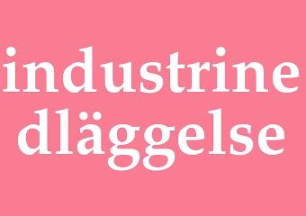 Synonym industrinedläggelse