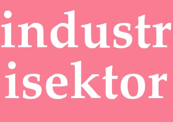 Synonym industrisektor
