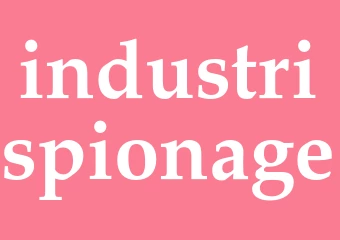 Synonym industrispionage
