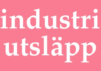Synonym industriutsläpp