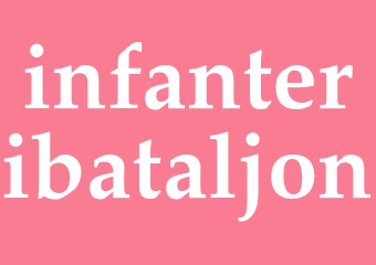 Synonym infanteribataljon