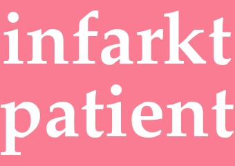 Synonym infarktpatient