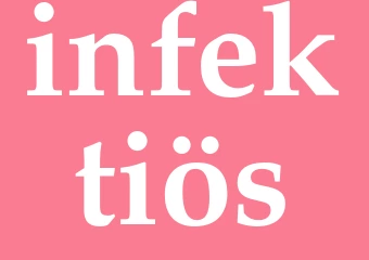 Synonym infektiös
