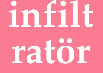 Synonym infiltratör