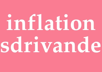 Synonym inflationsdrivande