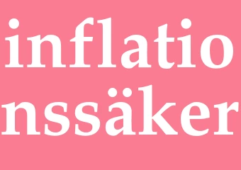 Synonym inflationssäker