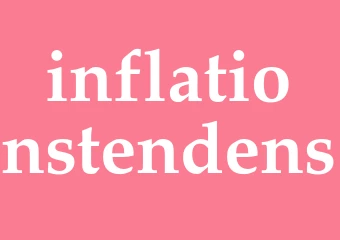 Synonym inflationstendens