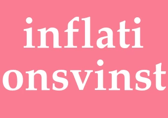 Synonym inflationsvinst