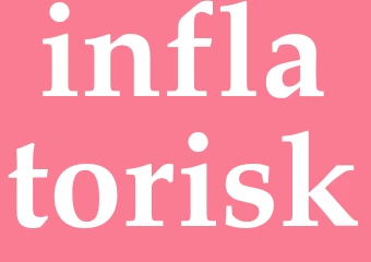 Synonym inflatorisk