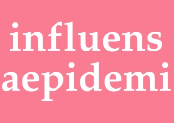 Synonym influensaepidemi
