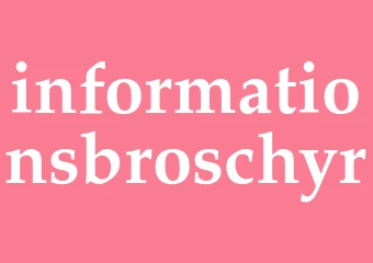 Synonym informationsbroschyr